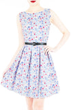 Eywa’s Pandora Garden Flare Dress - White