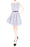 Eywa’s Pandora Garden Flare Dress - White