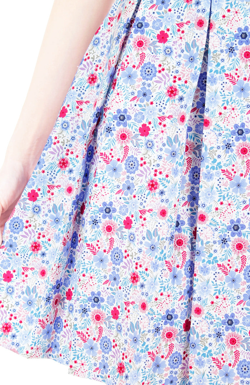 Eywa’s Pandora Garden Flare Dress - White
