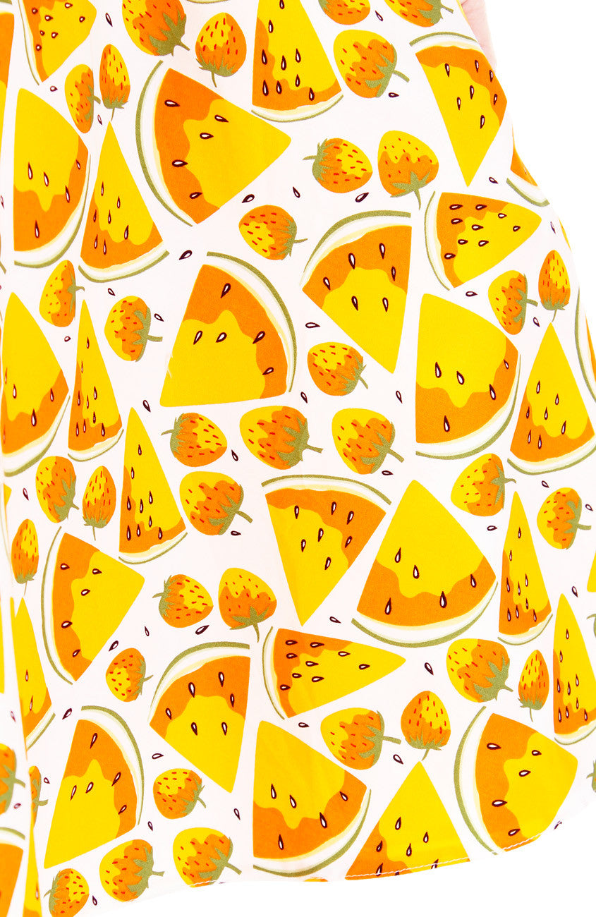 Feelin’ Like a Melon Bucks Dress - Yellow
