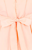 Forever Fanciful Flare Dress with Bow Back - Peach