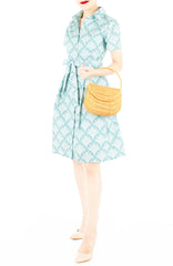 Fountain of Youth Emma Two-Way Shirtdress - Mint