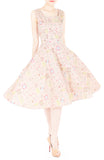 French Eau de Parfumerie Flare Midi Dress