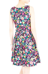 Garden Glow Flare Dress