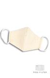 Golden Arabesque Pure Cotton Face Mask