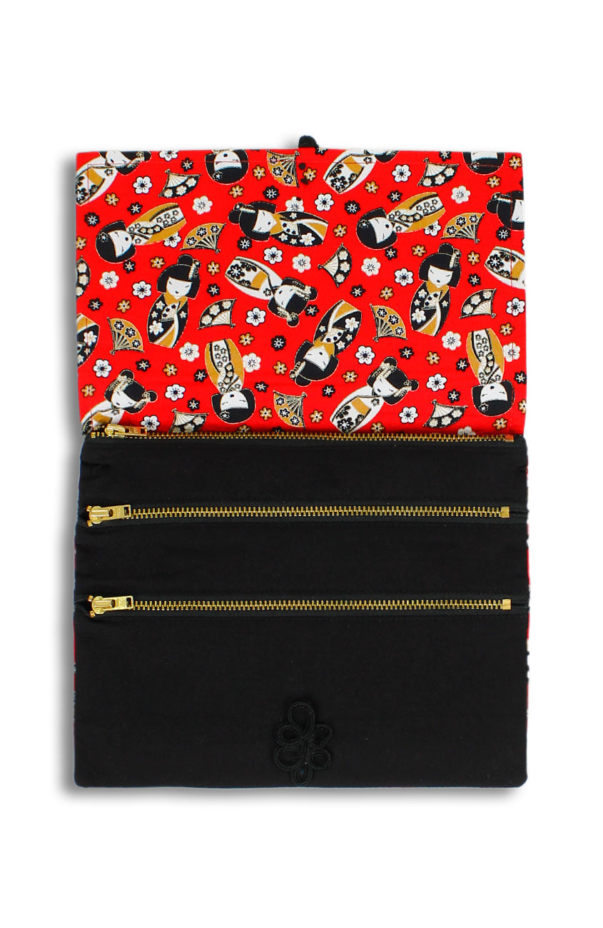 Golden Geisha ANGPAO Organizer Clutch