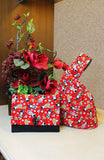 Golden Geisha Japanese Prosperity Bag - Reversible