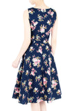 Hey, Pretty Blossom! Flare Midi Dress