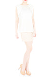 Infinite Options Sleeveless Blouse - White