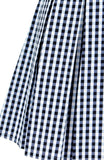 Isle Check It Out Flare Dress with Sleeves - Black