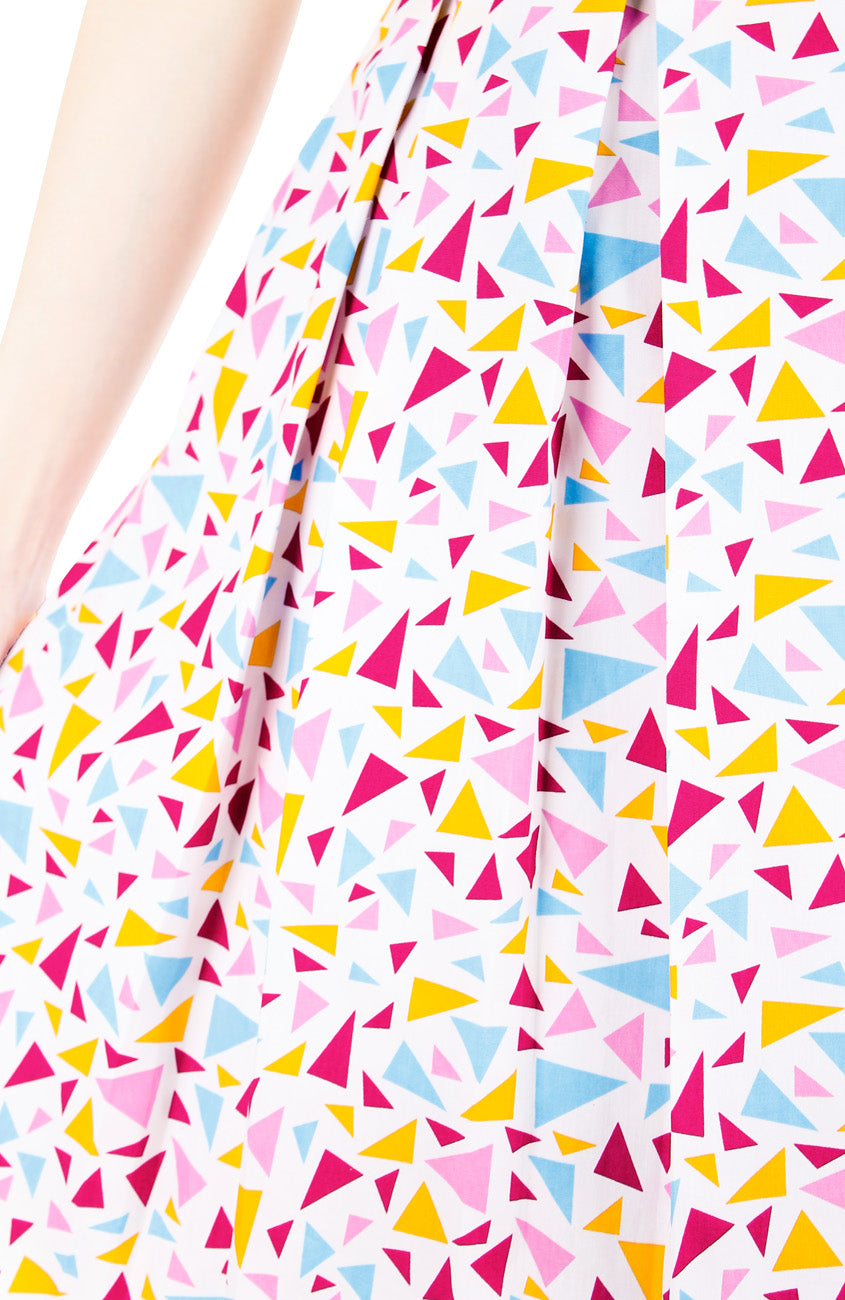 Jubilant Confetti Cheongsam Dress