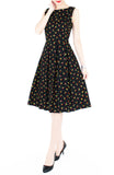 Just the Tulips of Us Flare Midi Dress