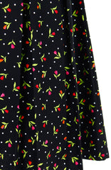 Just the Tulips of Us Flare Midi Dress