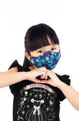 KIDS Eywa’s Pandora Garden Pure Cotton Face Mask - Blue