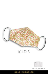 KIDS Imperial Chrysanthemum Pure Cotton Face Mask
