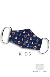 KIDS Royal Mariner Pure Cotton Face Mask