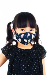 KIDS Unicorn Desserterie Pure Cotton Face Mask - Blueberries