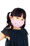 KIDS Unicorn Wonderland Pure Cotton Face Mask - Pink