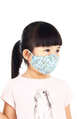 KIDS Wish Upon a Shooting Star Pure Cotton Face Mask - Sky Blue