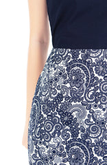 Ladylike Lace Vera Dress with Short Sleeves