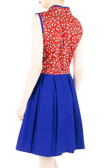 Legendary Doves & Sakura Cheongsam Dress