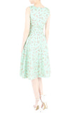 Lil’ French Patisserie Midi Flare Dress – Pastel Mint
