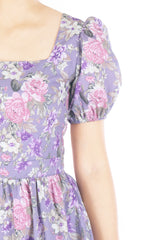Lovable Lilac Blooms Alice Dress