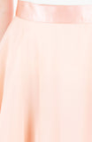 Loveliest Ballet Organza Flare Skirt - Light Peach