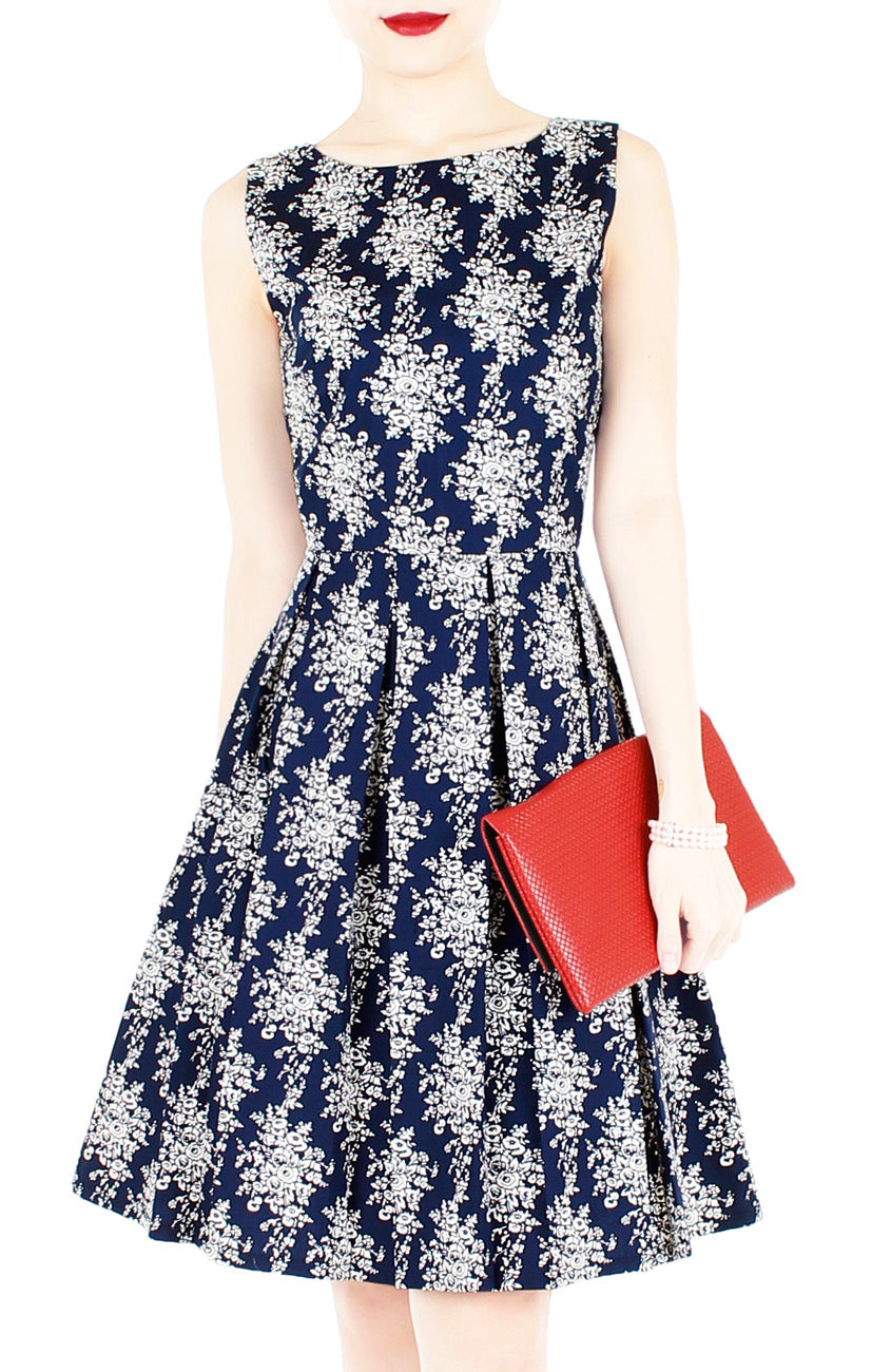 Lunch Break Lovely Flare Knee Length Dress