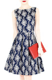 Lunch Break Lovely Flare Knee Length Dress