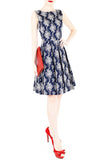 Lunch Break Lovely Flare Knee Length Dress