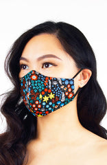 Lush Forest Ferns Pure Cotton Face Mask - Winter