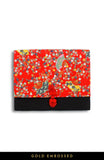 Magnificent Sakura ANGPAO Organizer Clutch in Red