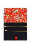 Magnificent Sakura ANGPAO Organizer Clutch in Red