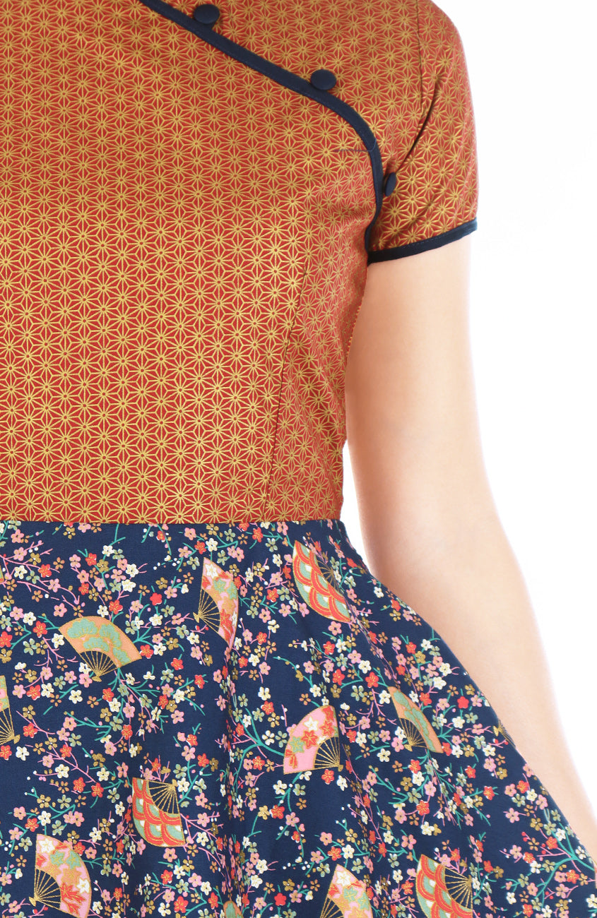Magnificent Sakura Cheongsam