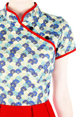 Majestic Porcelain Cheongsam Dress