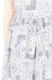 Mediterranean Mosaique Getaway Maxi Dress - Blue