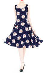 Merci Bear-coup Flare Midi Dress