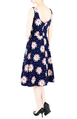 Merci Bear-coup Flare Midi Dress