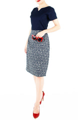 Midnight Blooms Jeane Dress