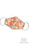 Mini Joyful 60’s Bouquet Pure Cotton Face Mask