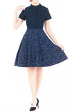 Moonlight Galaxy Clara Dress - Midnight Blue