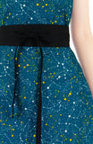 Moonlight Galaxy Stella Dress - Turquoise
