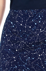 Moonlight Galaxy Jeane Dress - Midnight Blue