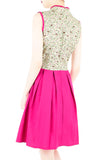 Mystical Dove & Sakura Cheongsam Dress