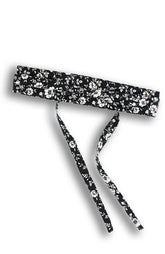 Night Poppies Contemporary Obi Belt