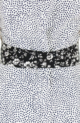 Night Poppies Contemporary Obi Belt