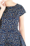 Night Prairie Flare Tea Dress