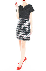 Novel Neko & Dots Vera Dress with Short Sleeves