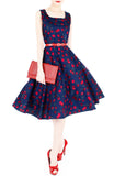 Oh, So Sweet Cherries! Flare Midi Dress